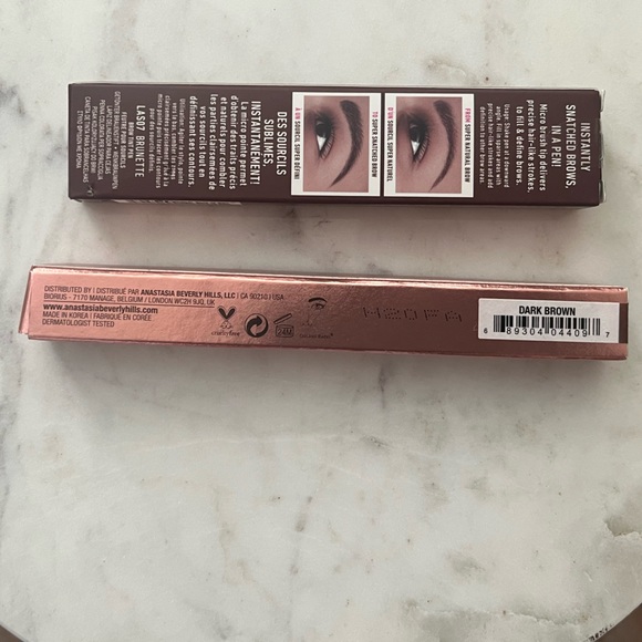 Brow bundle Anastasia Beverly Hills Brow Definer Triangular Pencil Dark Brown🎁 - Picture 2 of 13